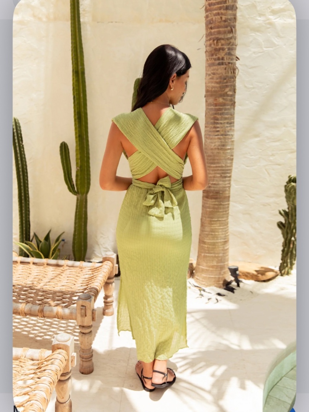 Green Convertible Column Midi